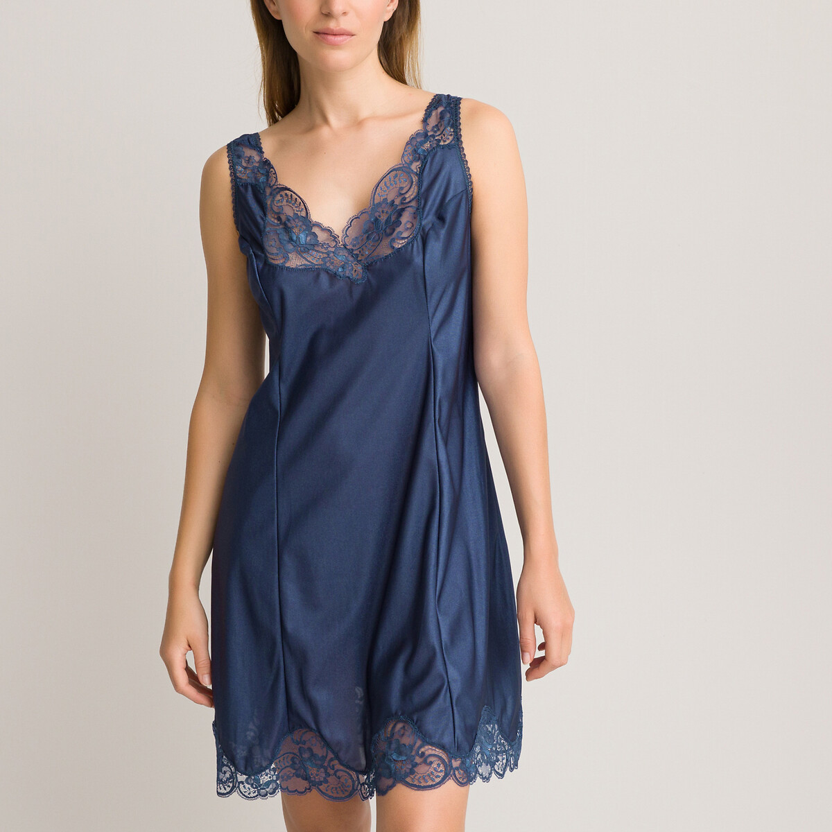 Calais lace full slip, made in france ...
